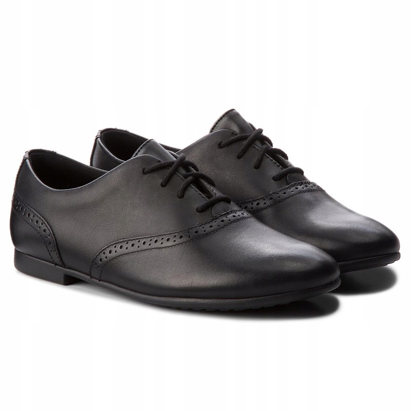 

B203 Dziewczęce Półbuty Oxfordy Skóra Clarks 32,5