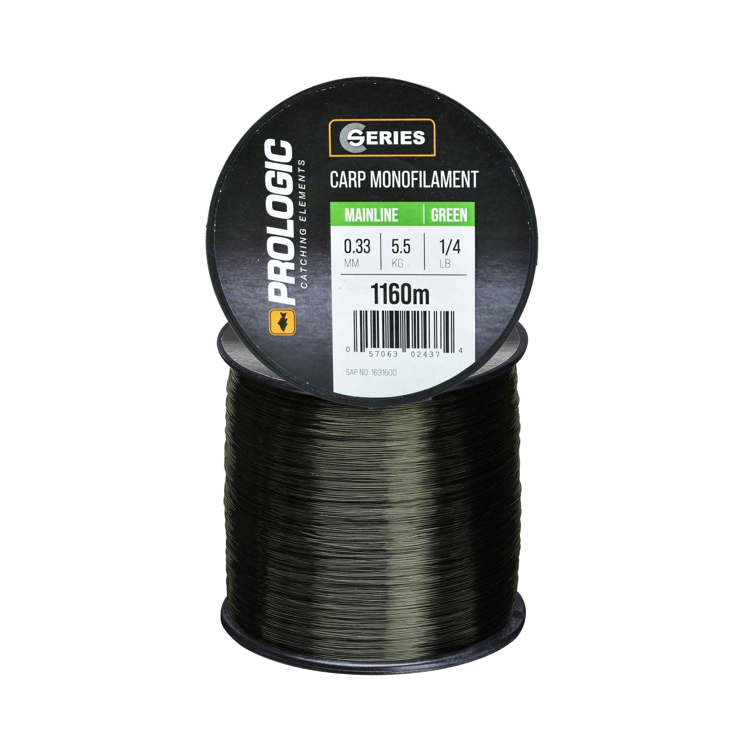 Żyłka karpiowa Prologic C-Series Mono 0,33mm 1160m zielona 5,50kg