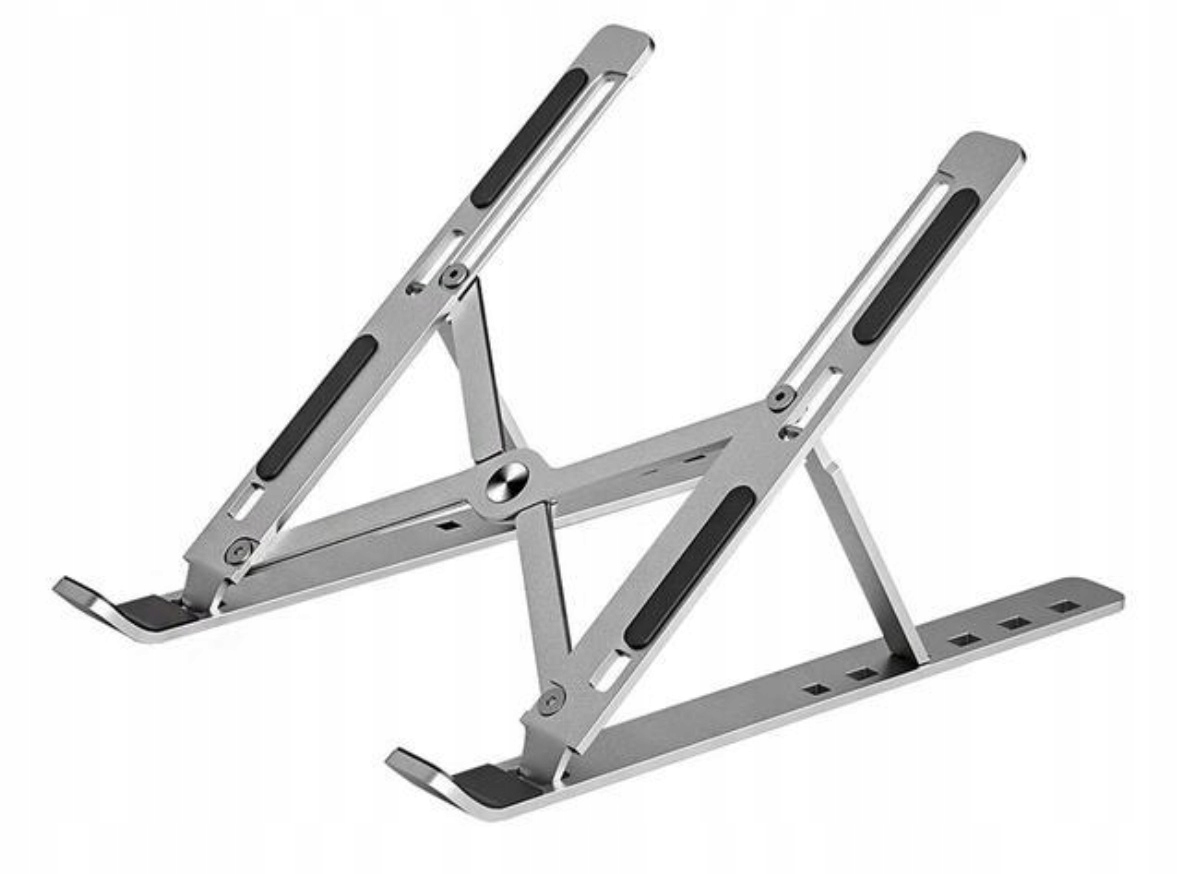 PODSTAWKA POD LAPTOPA ALUMINIOWA STOJAK NA BIURKO REGULOWANA UNIWERSALNA