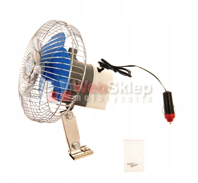 WENTYLATOR WIATRAK SAMOCHODOWY OBROTOWY 12V Kod producenta inny