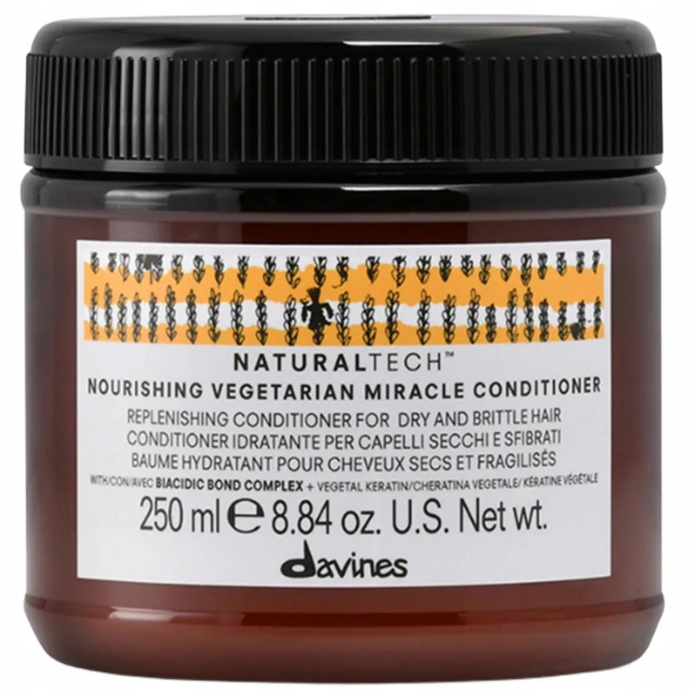 Davines Naturaltech Hydratační Kondicionér Pro Suché A Lámavé Vlasy 250 ml