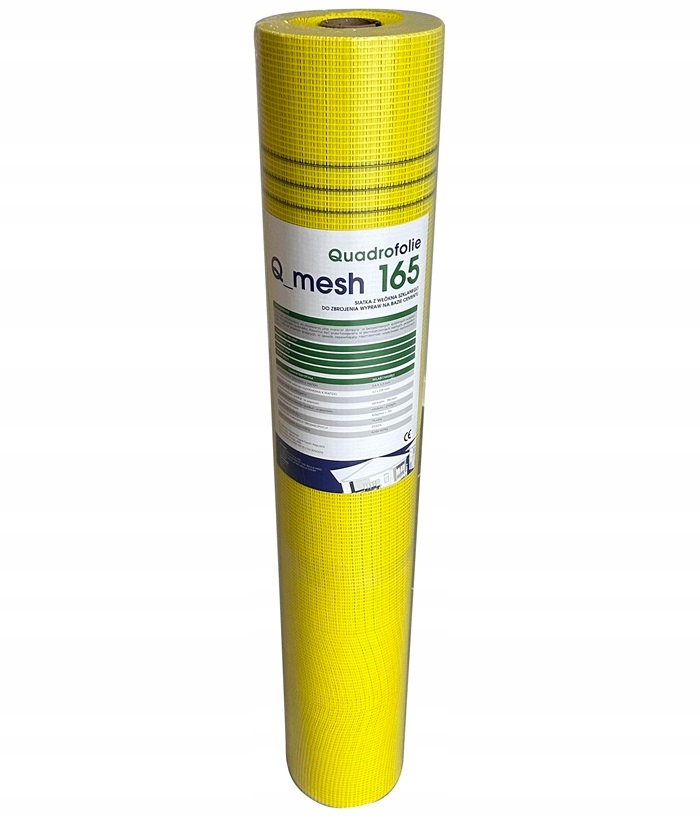 Fasádní síť 165 Quadrofolie Q_mesh žlutá