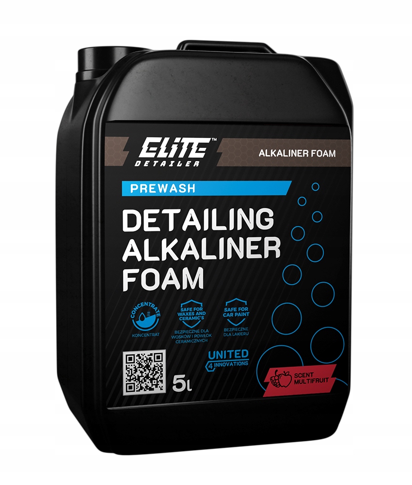 ELITE DETAILER _ DETAILING ALKALINER FOAM 5L _ PIANA AKTYWNA _ ED018