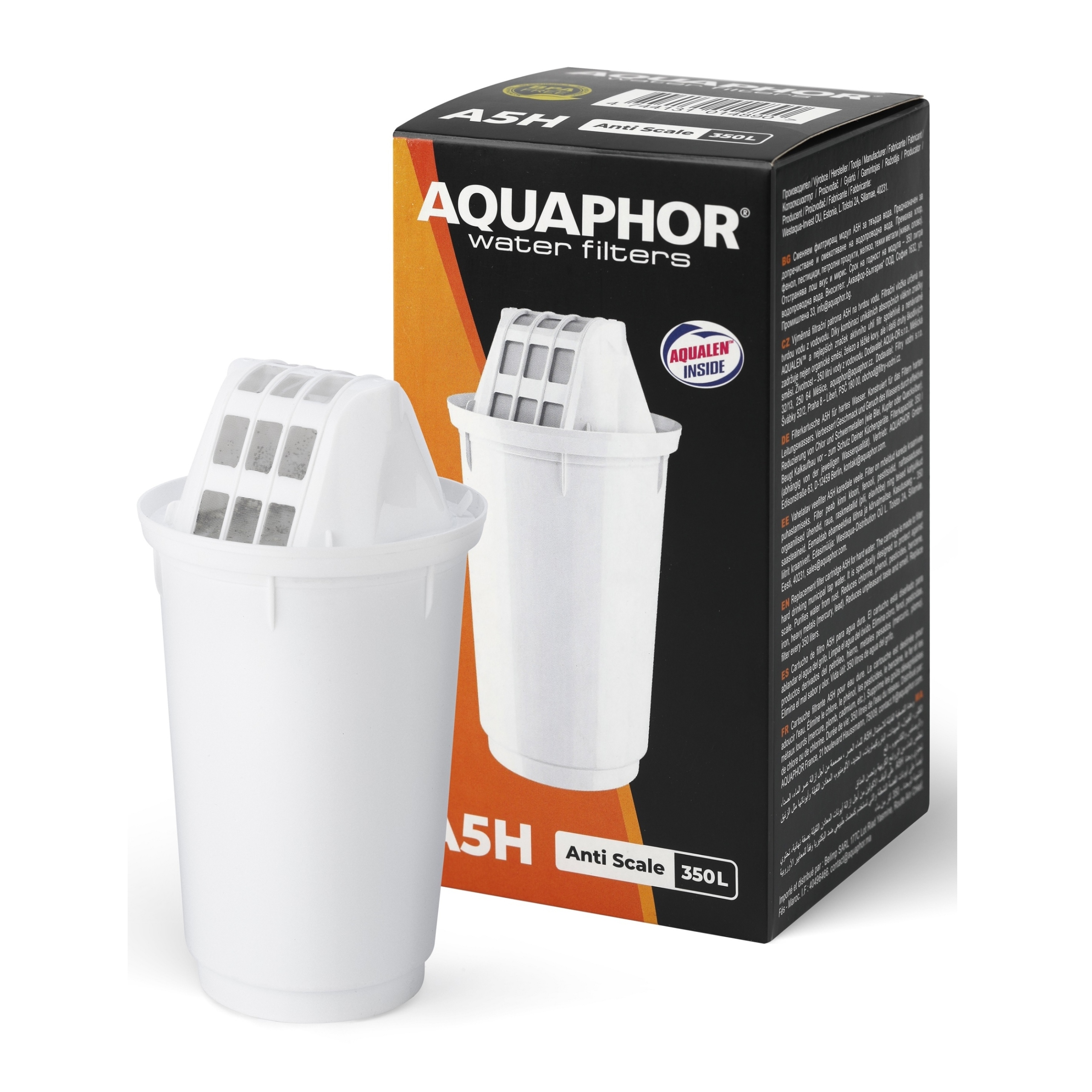 Aquaphor A5H – 10 filtrů pro tvrdou vodu, změkčovací, sada náplní