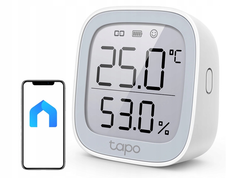 

Czujnik temperatury i wilgotności Tapo T315