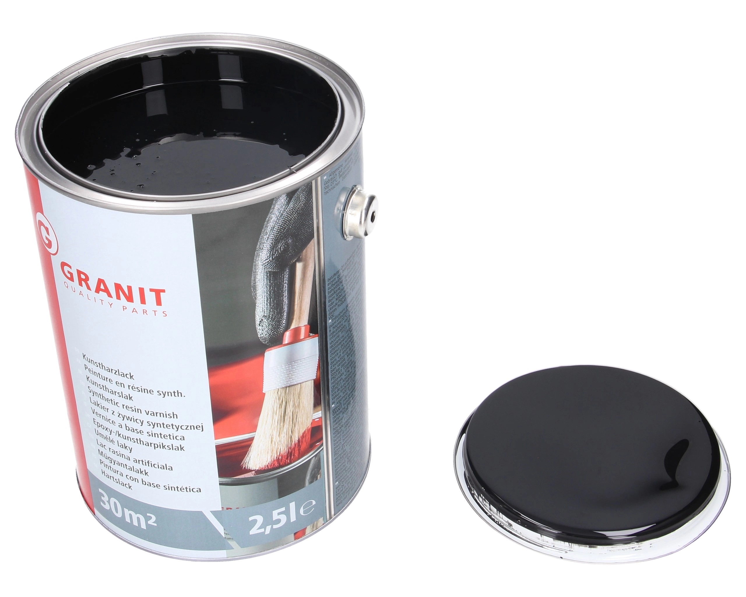 Barva na podvozku černá 2,5 l Wilckens Granit