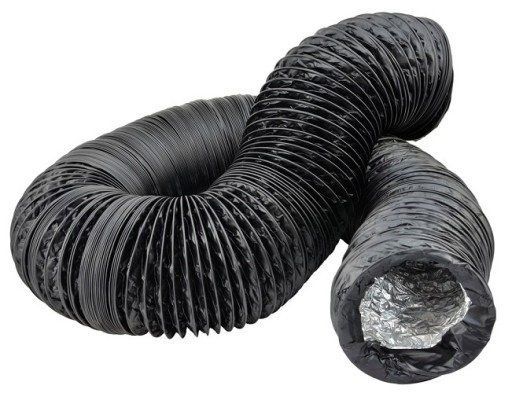

Rura spiro czarna 100 mm 1m