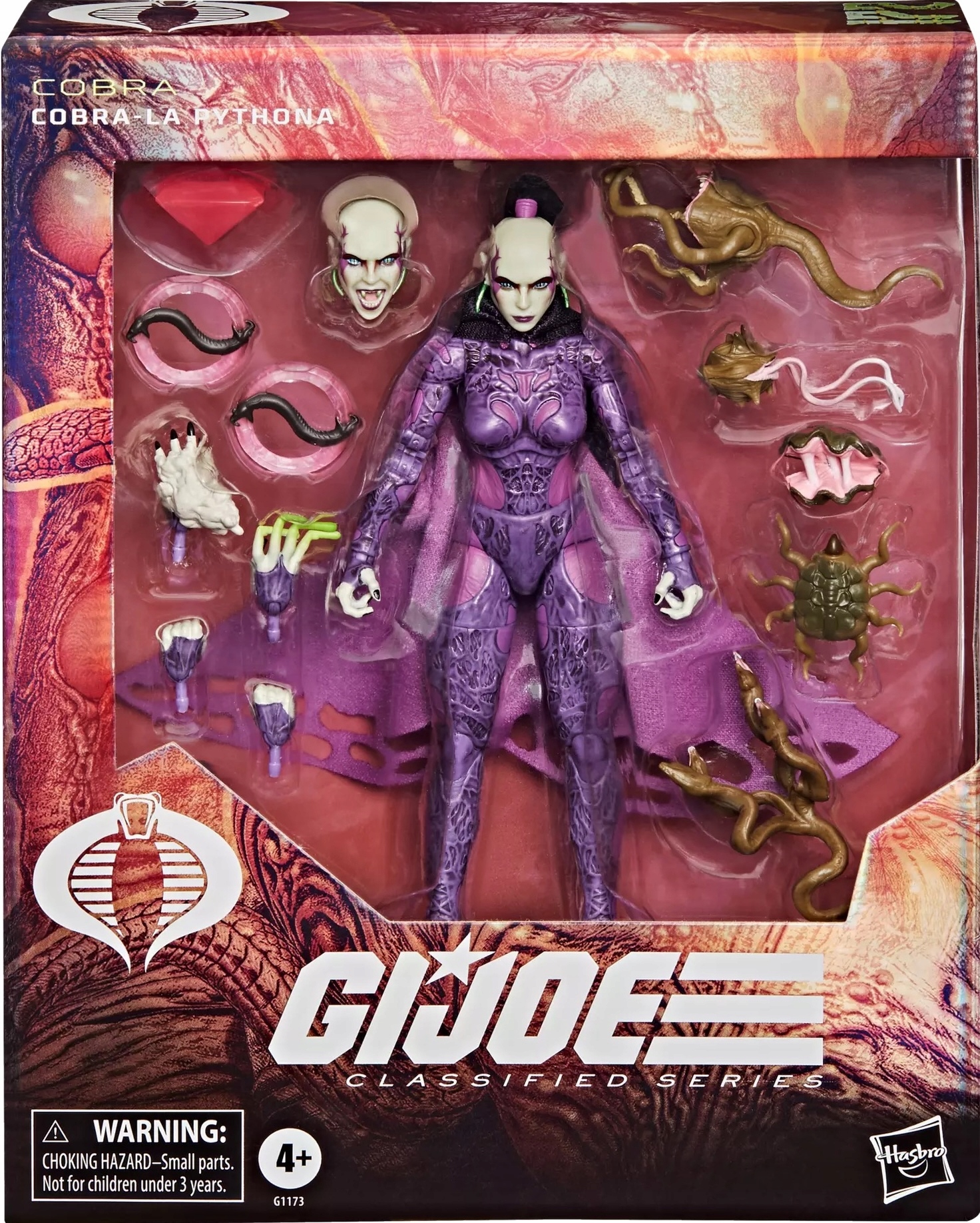 Hasbro Gi Joe Classified Series #172, Python's Cobra-La