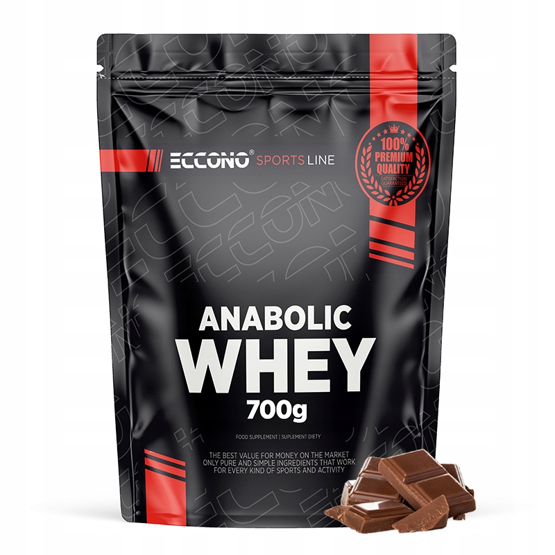 Eccono Anabolic Whey Protein 700G Protein 80% Koncentrát Wpc Mpc Kreatin Č