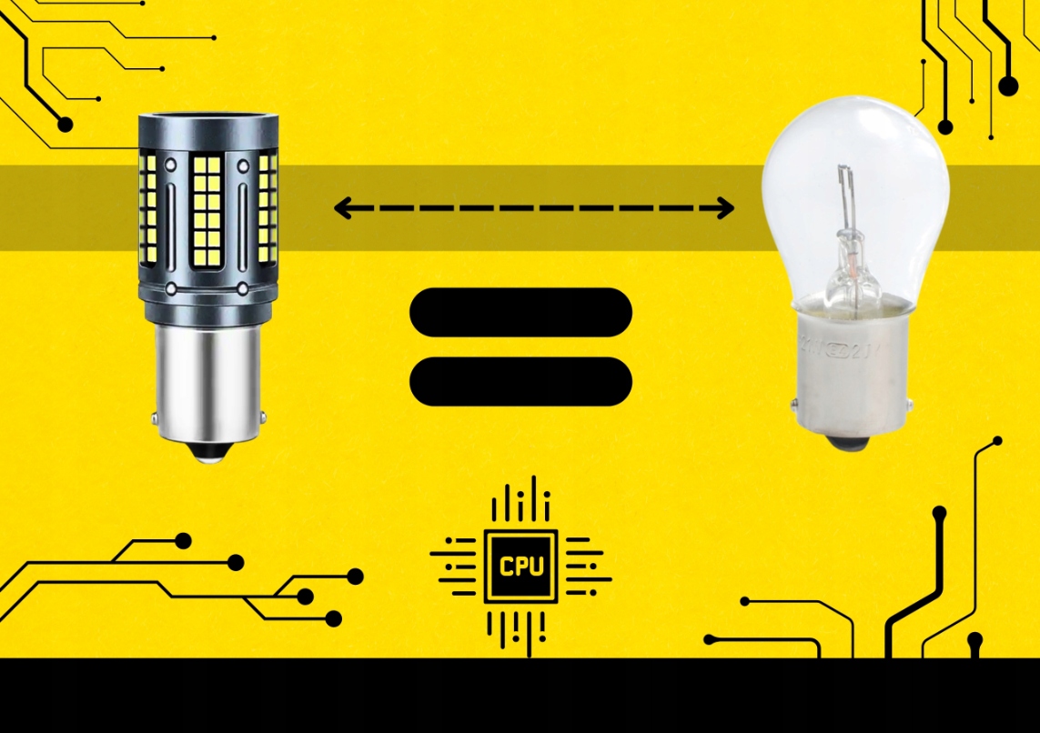 ŻARÓWKA LED P21W 50W CANBUS BA15S MOCNA WSTECZNY WSTECZNEGO COFANIA DRL Rodzaj LED