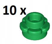 

Lego Green 1x1 Flower Kwiat 24866 10 szt