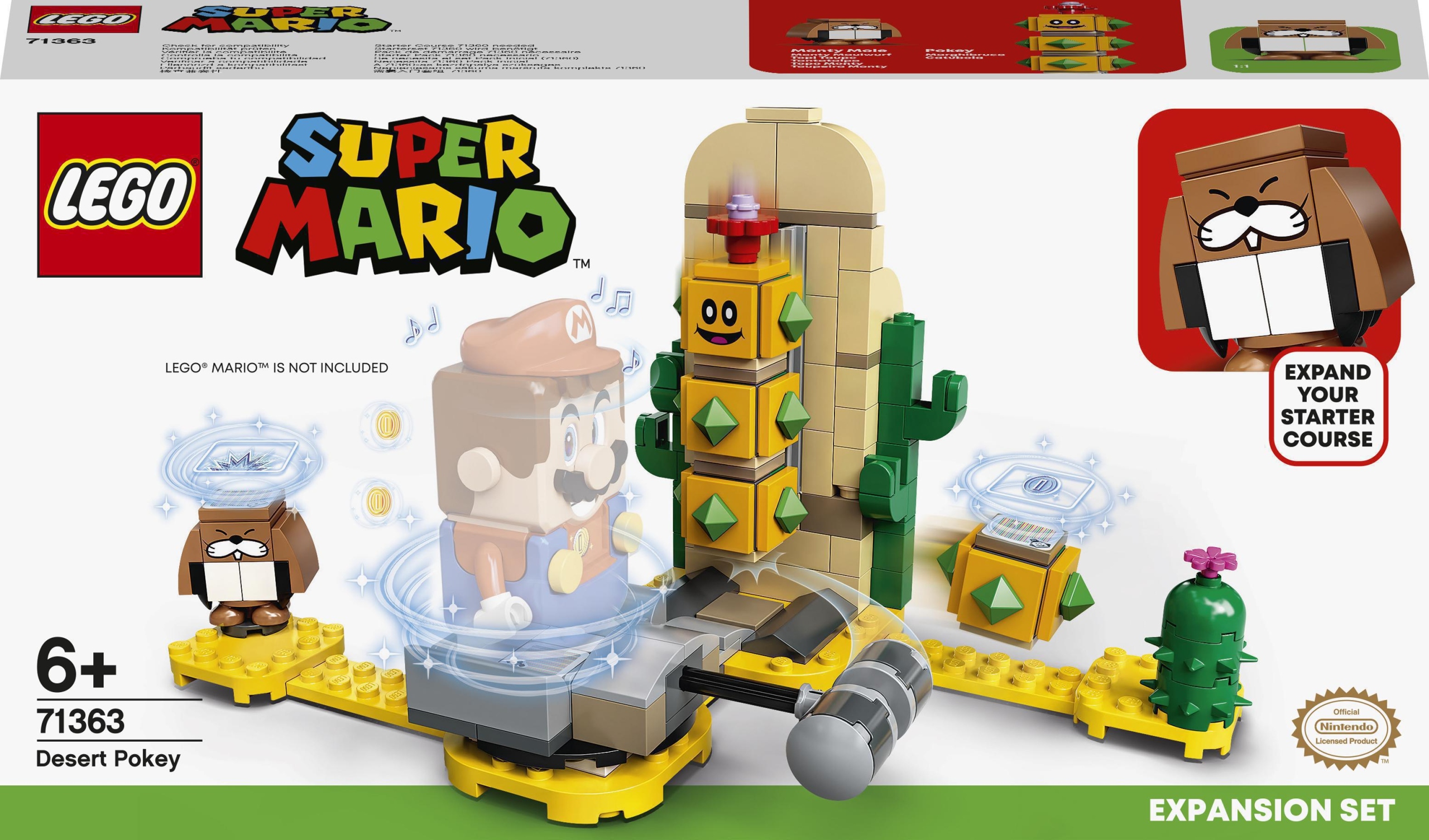 

Klocki Lego Mario Pustynny Pokey 71363 Nowe