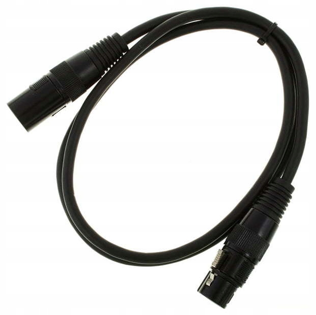 

Kabel przewód DMX Xlr 1 m pro snake 110 Ohm 3 pin