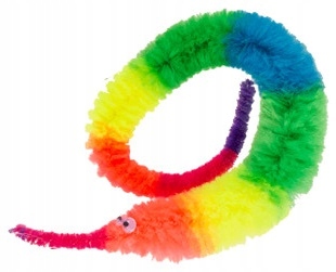 

Magiczny Robaczek Tęczowy Kolorowy Magic Worm 22cm
