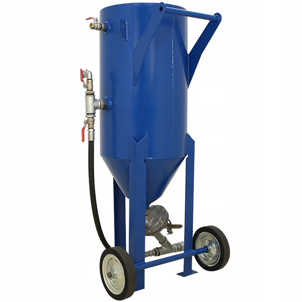 POLSKA MOBILNA PIASKARKA CIŚNIENIOWA 130LITRÓW 12BAR Pojemność 130 l