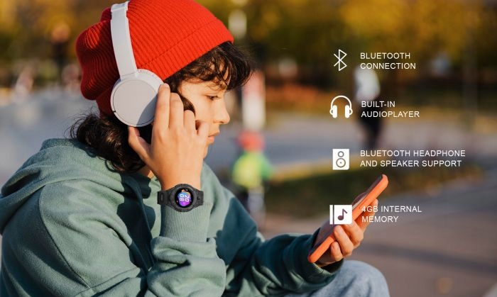 Smartwatch Bemi SPORT Biały Komunikacja Bluetooth Wi-Fi