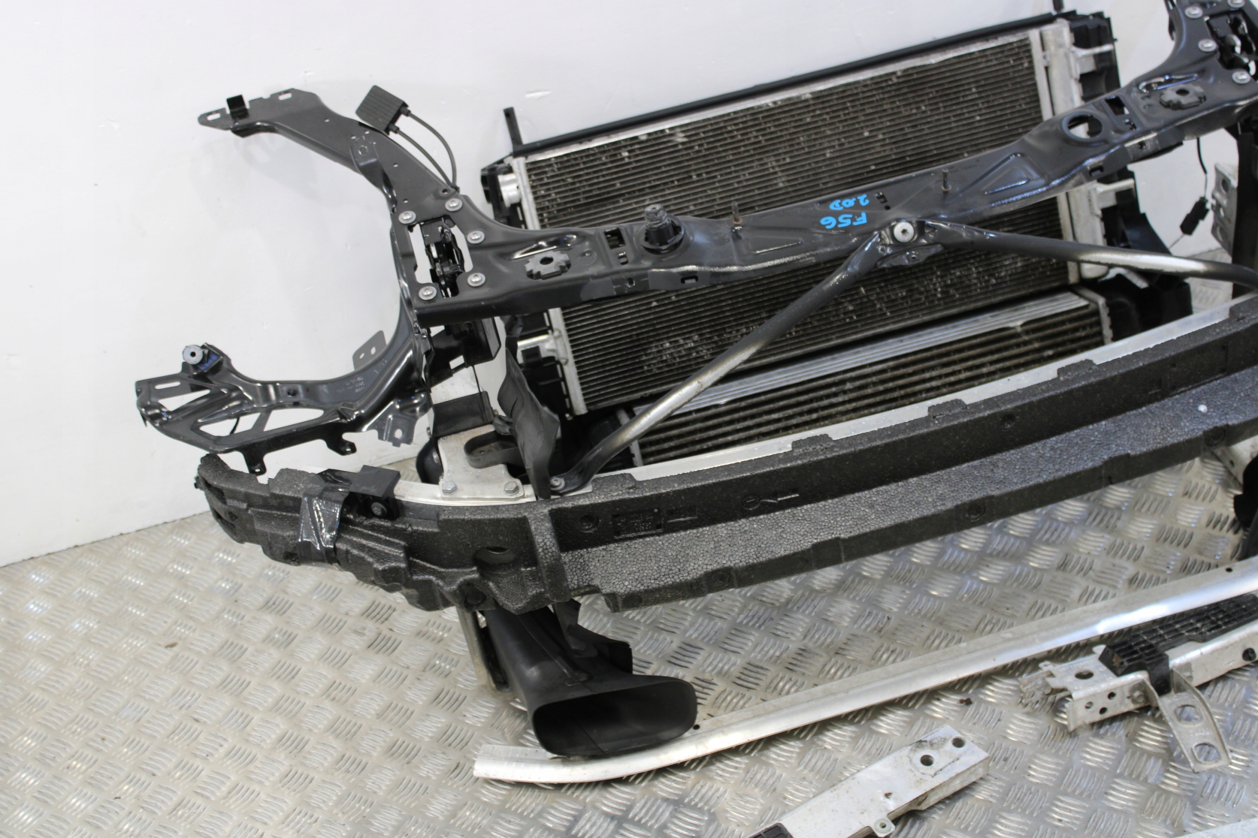 support panel for radiators front radiator pillar MINI COOPER F56 S 2,0D