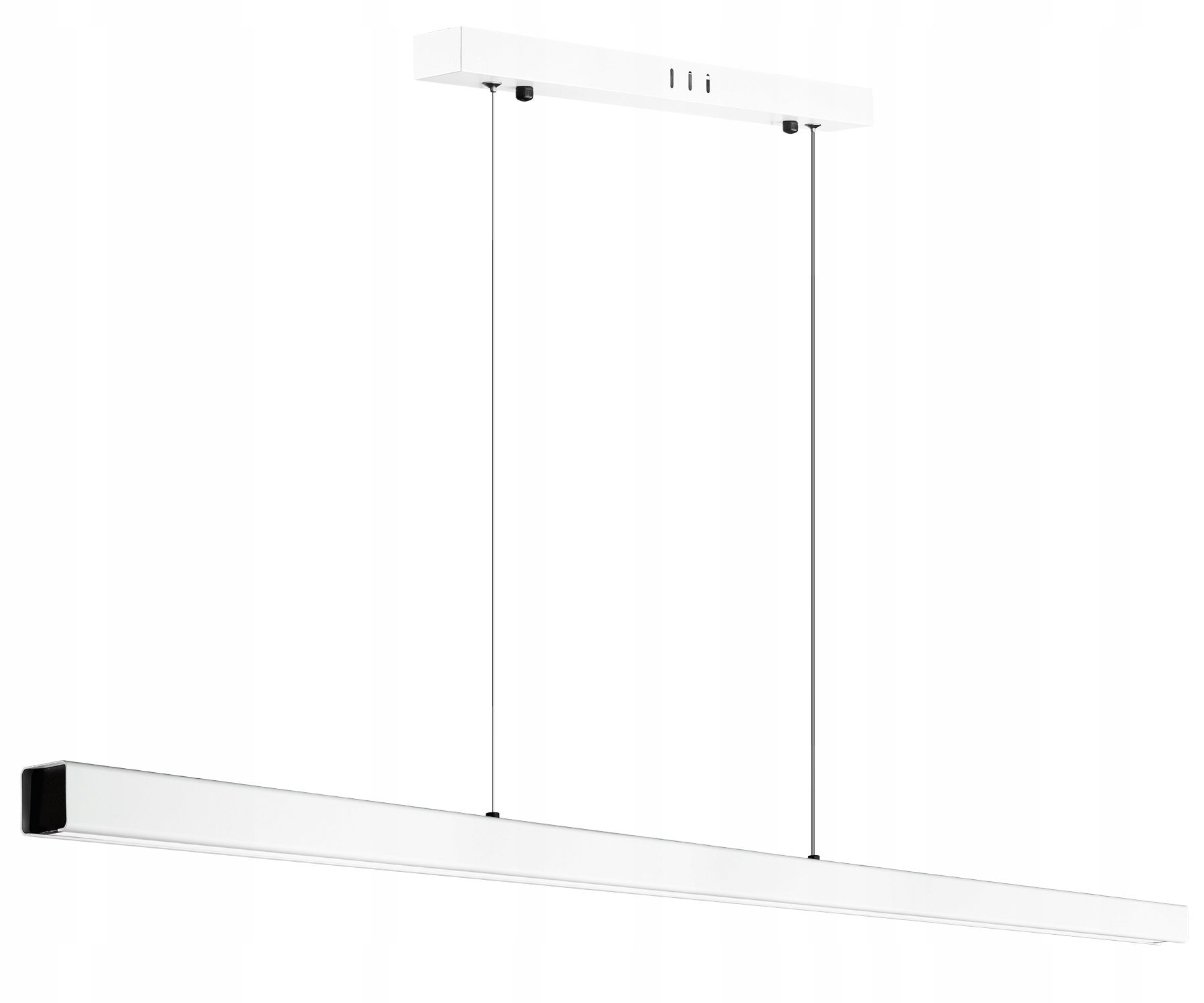 Moderní Led Závěsné Svítidlo Lineární 48W 120cm Podélné Tyčové Dálkový Ovladač 3 Barvy Světla
