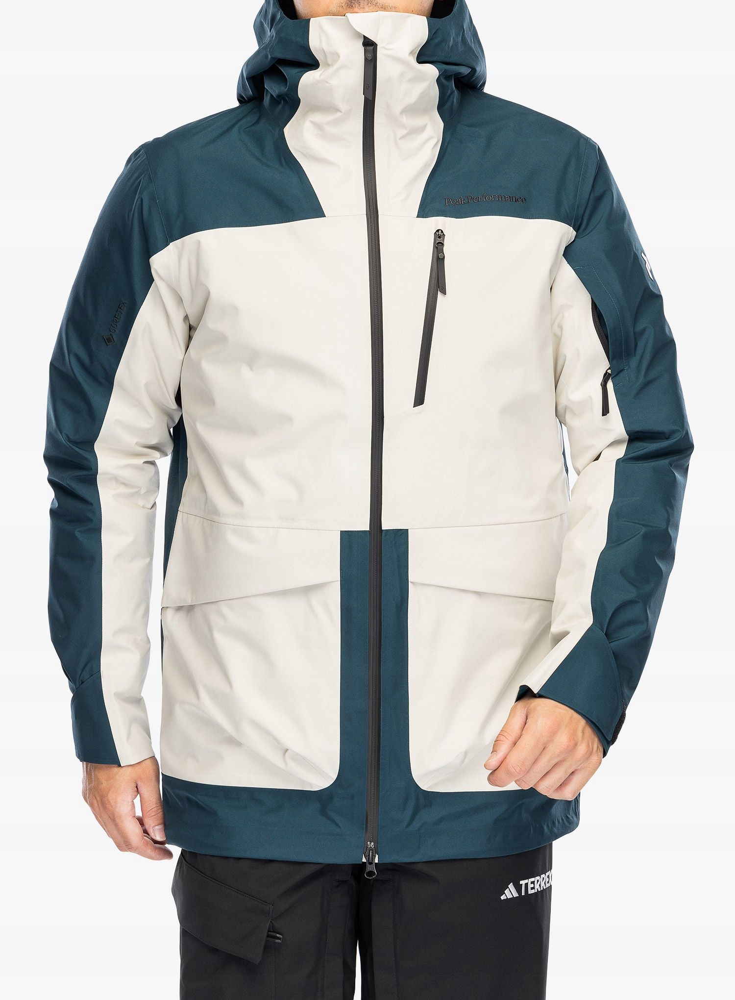 Lyžařská bunda Peak Performance Vertical Gore-tex 3L Jacket teel XL