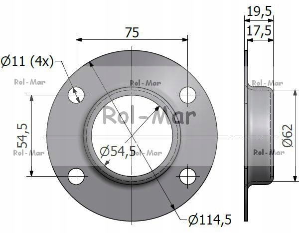 Oprawa łożyska 5050040150 Bizon Producent części inny