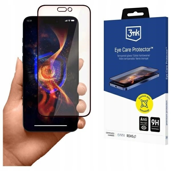 Tvrzené sklo 3MK EyeCare Protector pro Apple iPhone 16 Pro