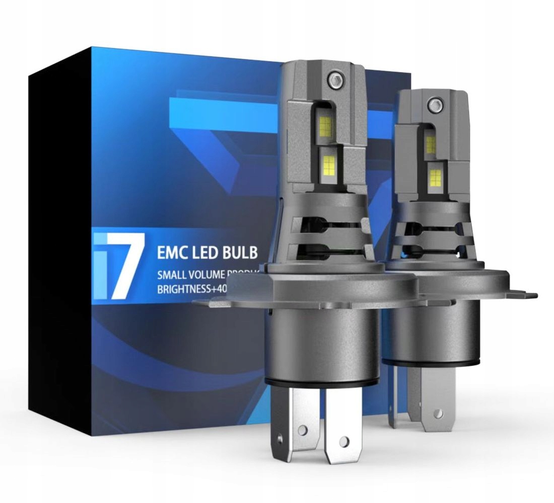 

Żarówki Led i7 H4 Csp Light +400% Homologacja E11