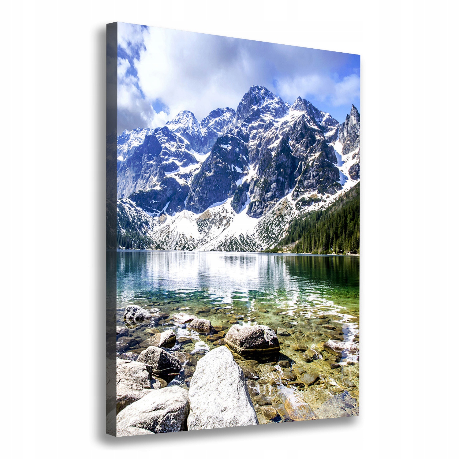 

Foto obraz na płótnie Morskie oko Tatry 70x100 cm
