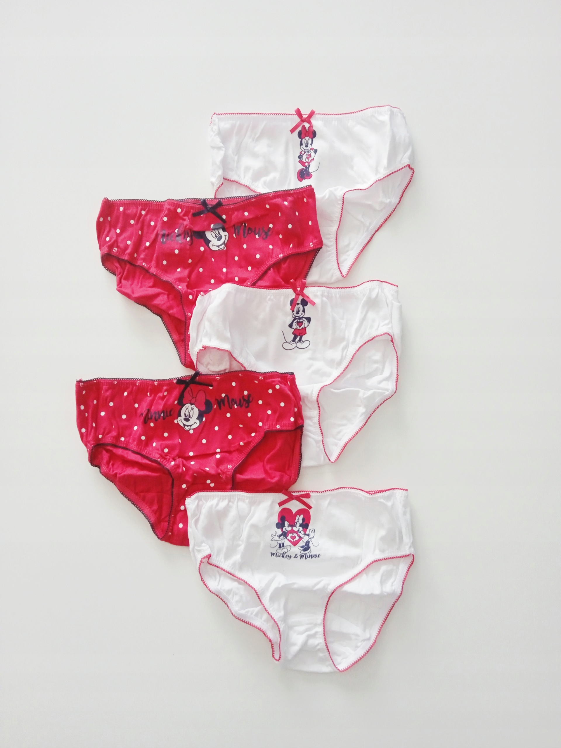 

Ovs Figi dziewczęce Minnie&Mickey 5pak 110-116