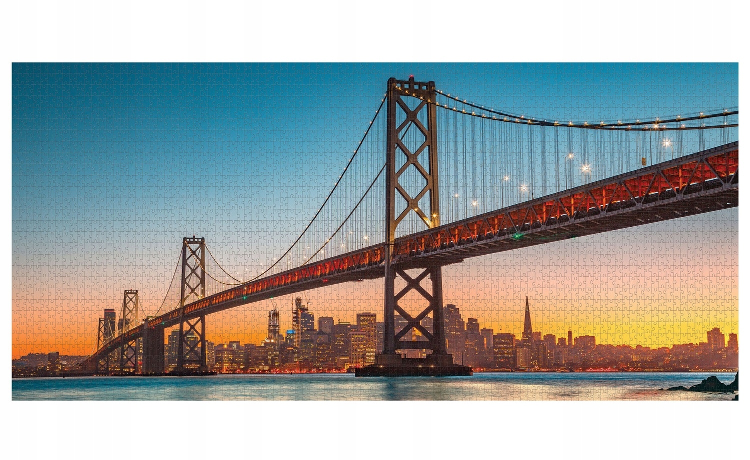 

Playtive Puzzle XXL , Most Oakland Bay , 3000 el