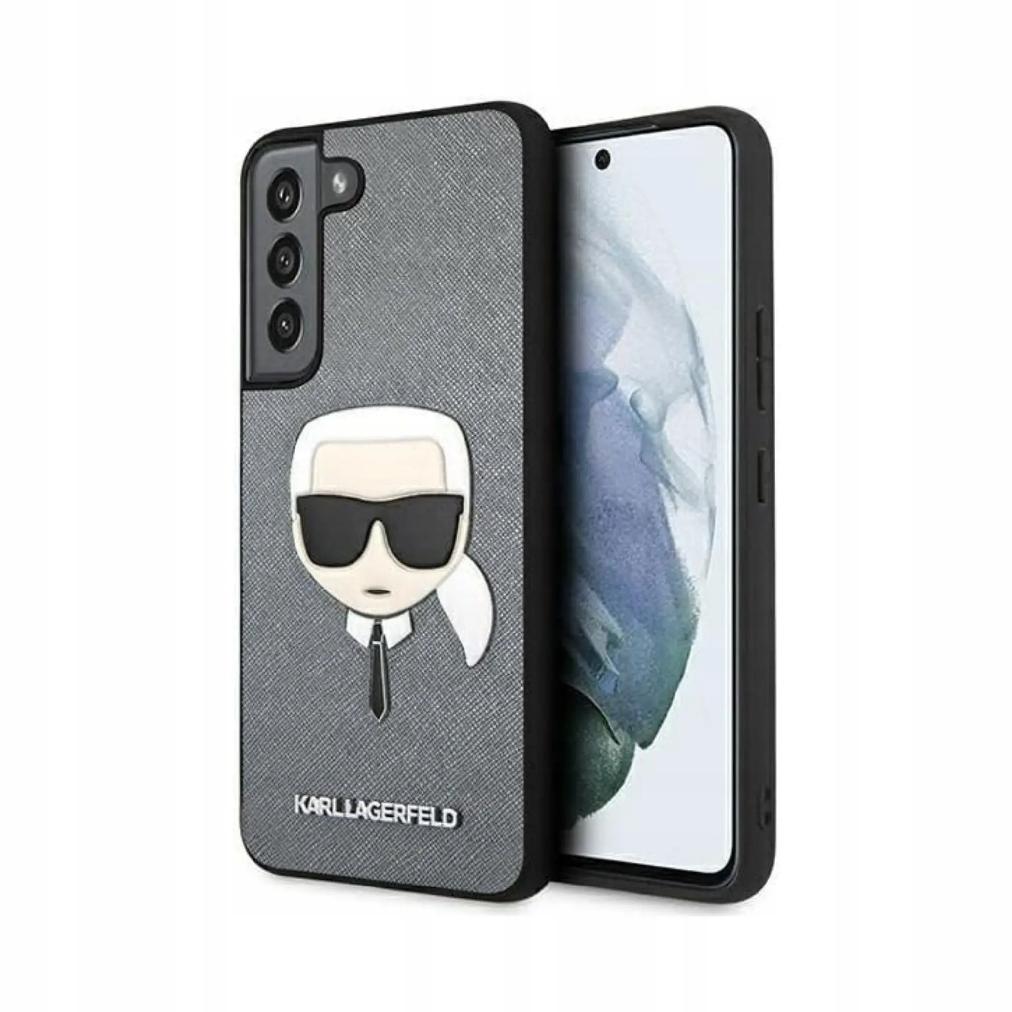 Etui Karl Lagerfeld, czarne Samsung Galaxy S22+