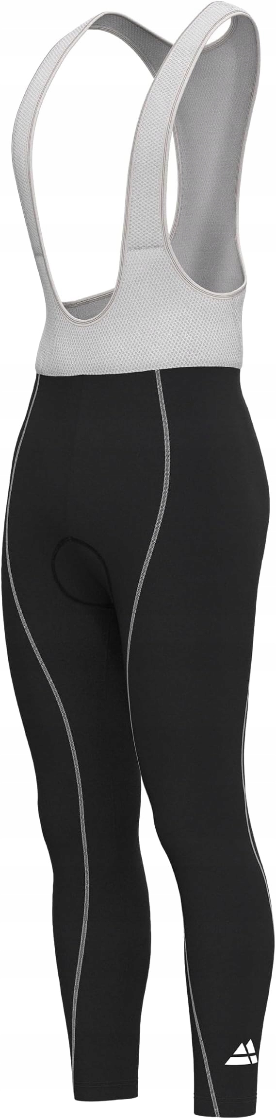 Pánské cyklistické kraťasy na ramenních popruzích D měkké švy, vel. XL