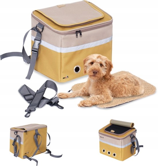 Levně MaxxPet Košík na kolo pro psa Košík na přední řídítka 36x25x30