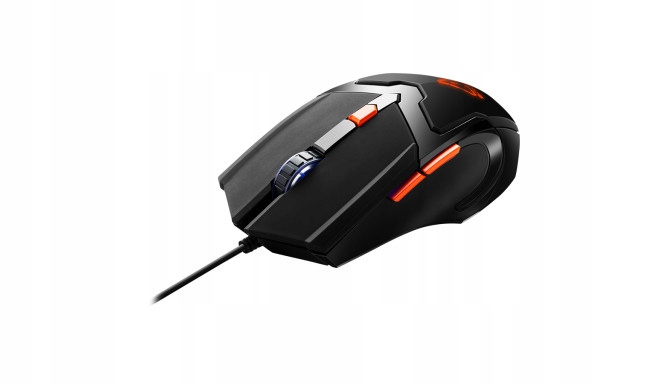 CANYON Mysz gamingowa Star Raider GM-1 RGB 6 Przyc. Przew. Czarna — 12