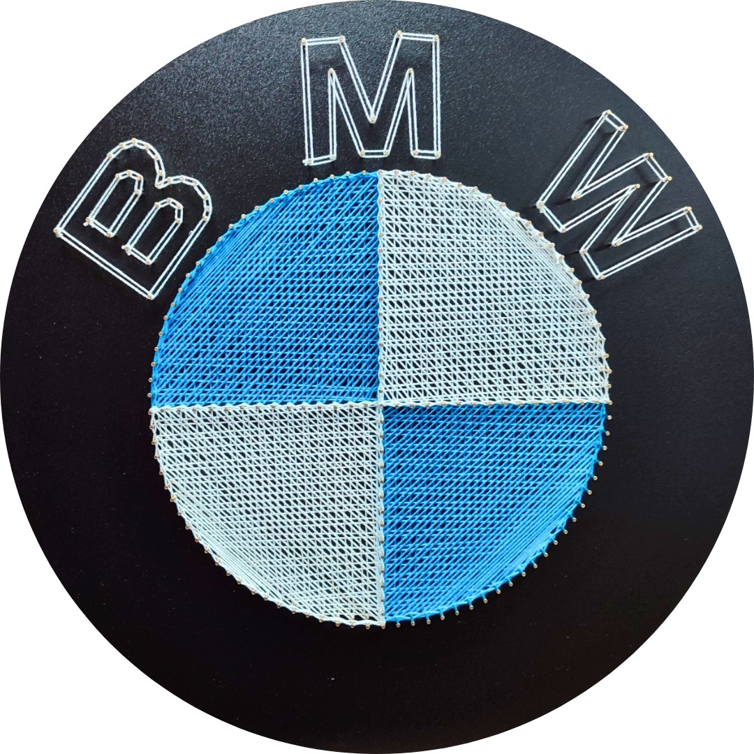 Bmw String Art Diy sada