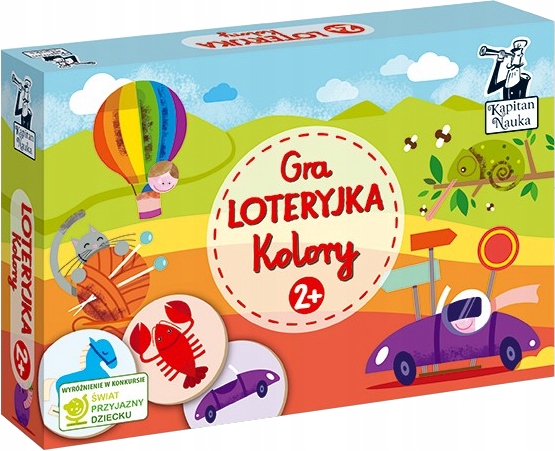 

Gra Loteryjka. Kolory. Wiek 2+