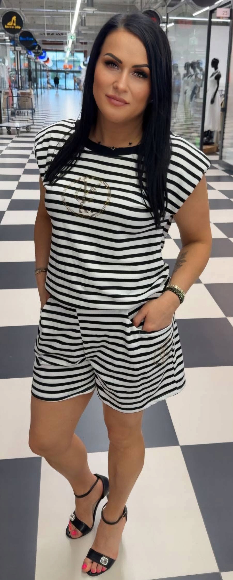 Komplet Halenka Kraťasy Blink Blink My Luxe M,L,XL