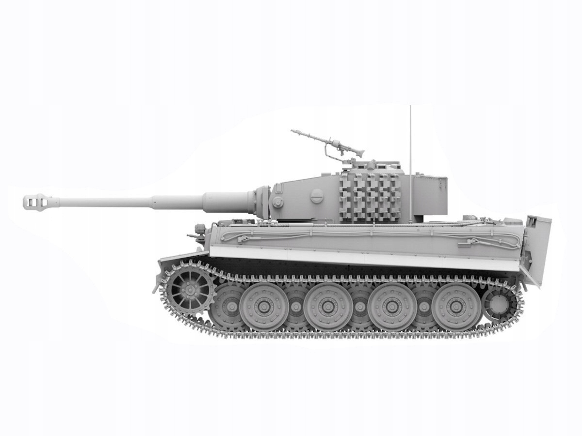 Tank Tiger I PzKpfw VI Late Production model RM-5101 Rfm