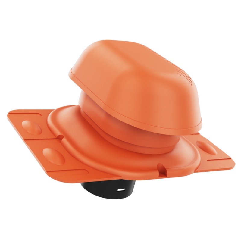 Větrací komín Ø125 Universal Brick Red 8004