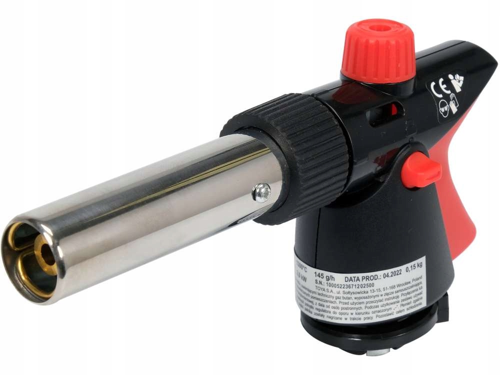 

Palnik Gazowy Lutownica Piezo YT-36712 Yato