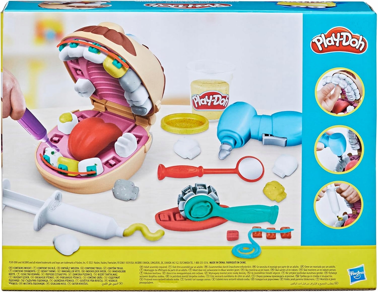 PLAY-DOH DENTYSTA ZESTAW F1259 CIASTOLINA DLA DZIECI PREZENT + GRATIS 24H Rodzaj inne