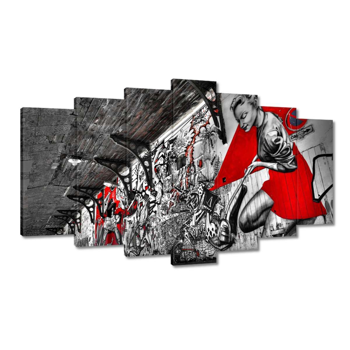 Obrazy 140x80 Grafiti Mládežnický motiv