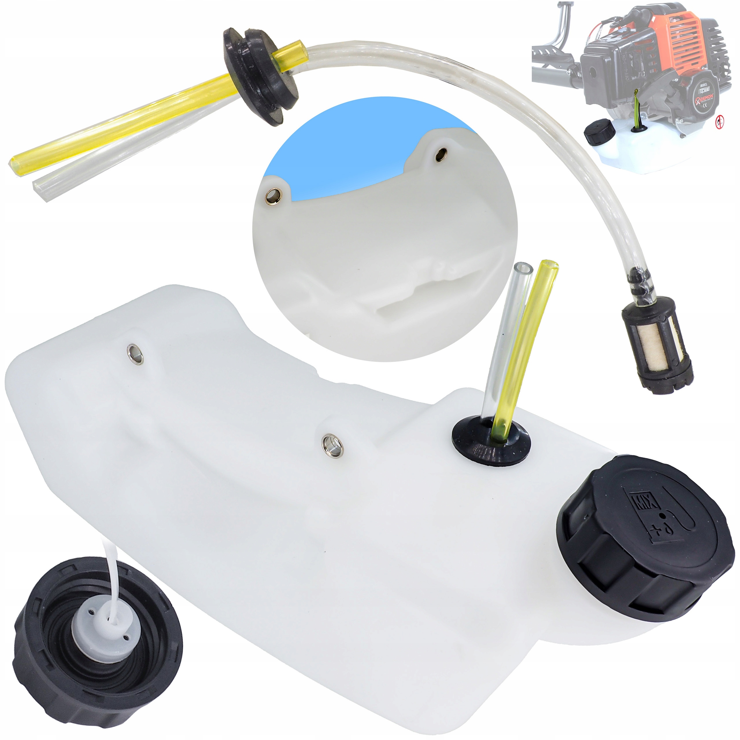 ТОПЛИВНЫЙ БАК ДЛЯ КУСТОРЕЗА ЗАПЧАСТИ ДЛЯ КУСТОРЕЗА ФИЛЬТР КРЫШКА