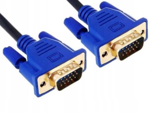 KABEL PRZEWÓD D-Sub VGA-VGA 1-2m czarny