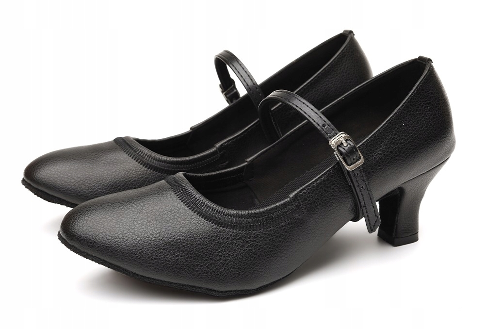 Buty Do Tańca Taneczne Standardu Czarne Black 5cm