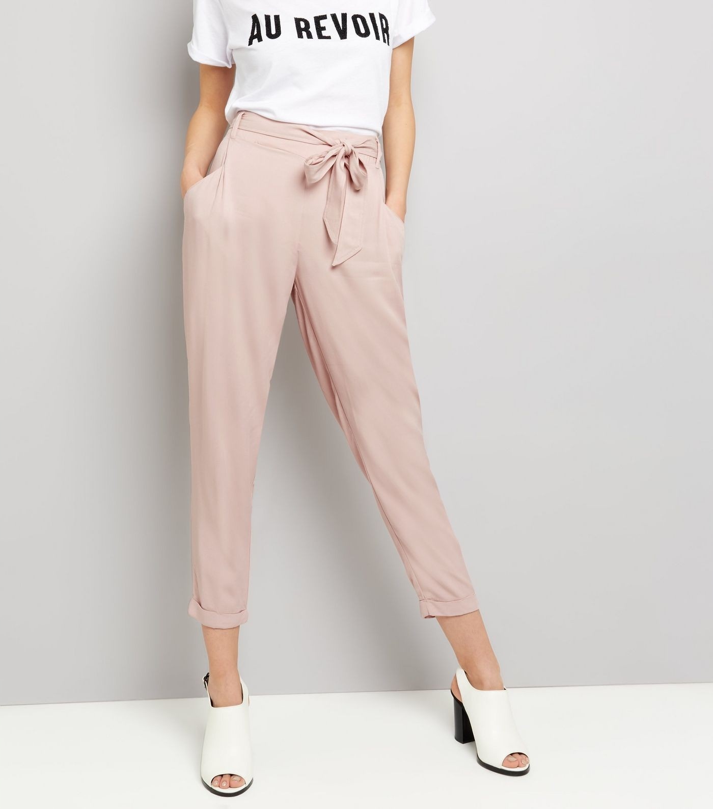 

Spodnie damskie New Look Jasmine Tie XL 1608050/42