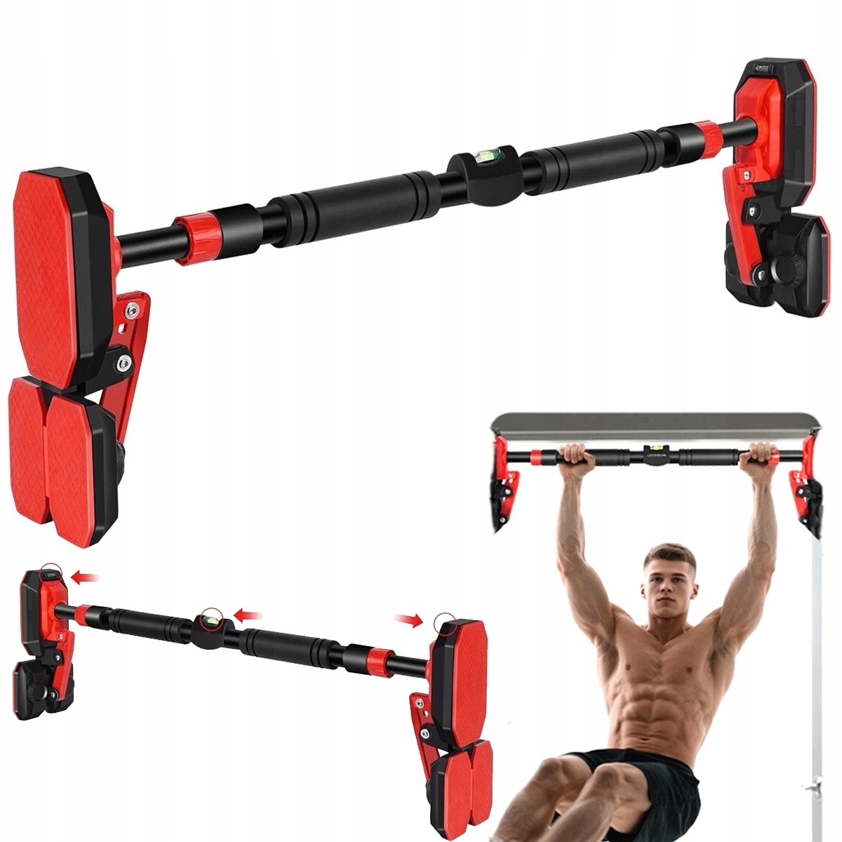 76-100 cm Hrazda 200 kg s protiskluzovými úchyty pro domácí použití