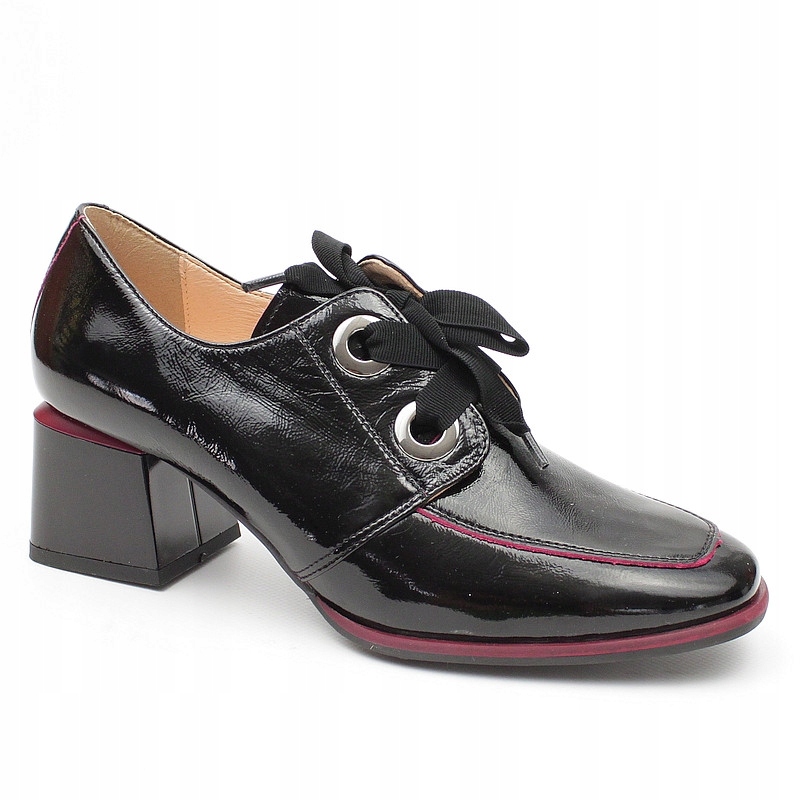 Bioeco by Arka 6555 Černé Polobotky Na Podpatku vel. 39