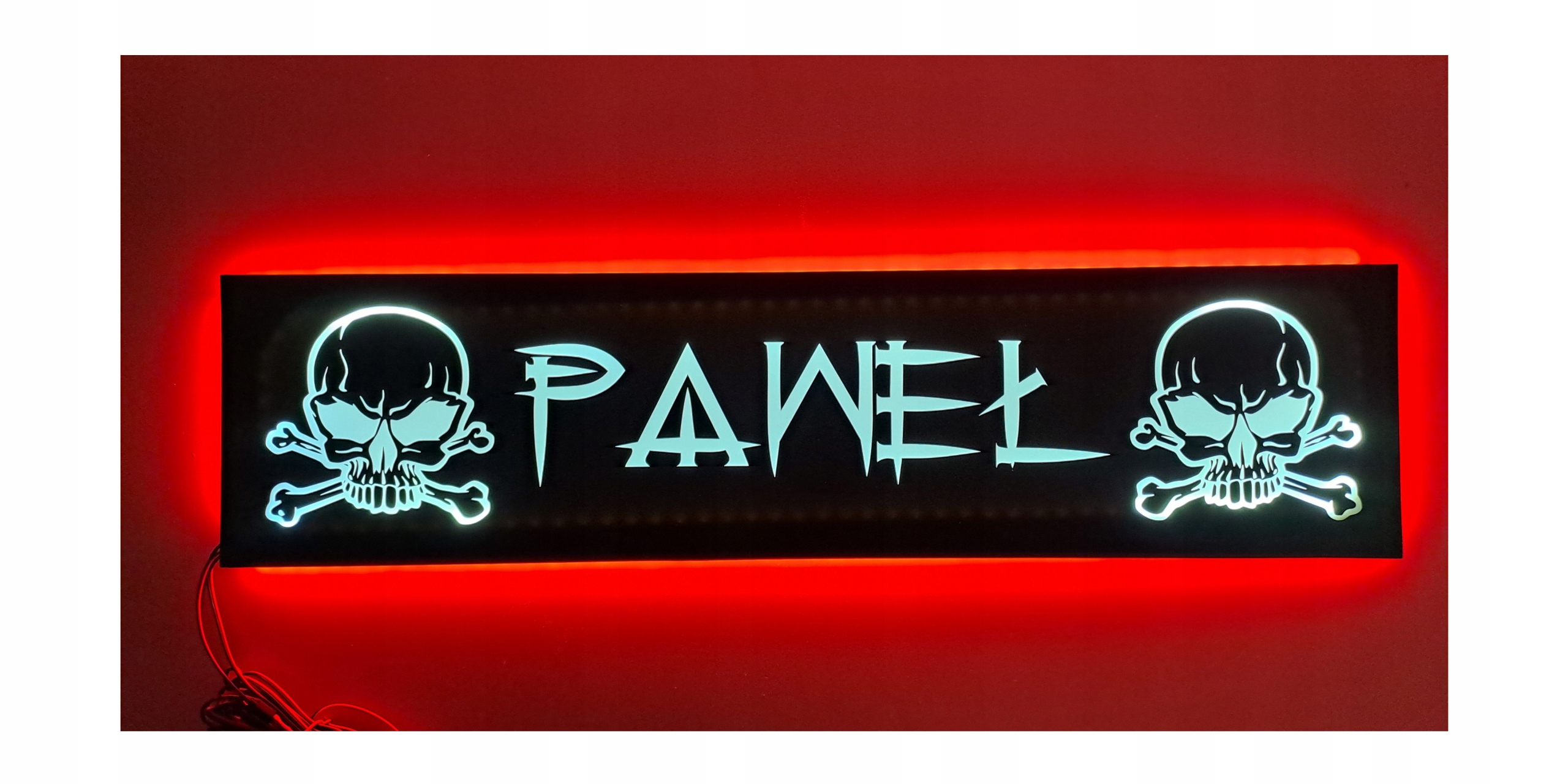 Led tabuľa nad posteľou personalizovaná s vaším nápisom Tir Lkw