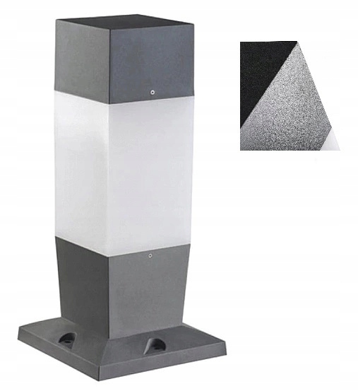 Led osvetľovací stĺpik Stojacia lampa záhradná 47 cm E27 20W Invo Kanlux