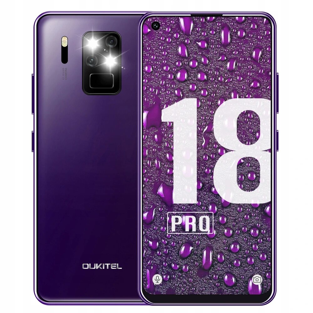 

Smartfon Oukitel C18 Pro 4/64 Gb fioletowy